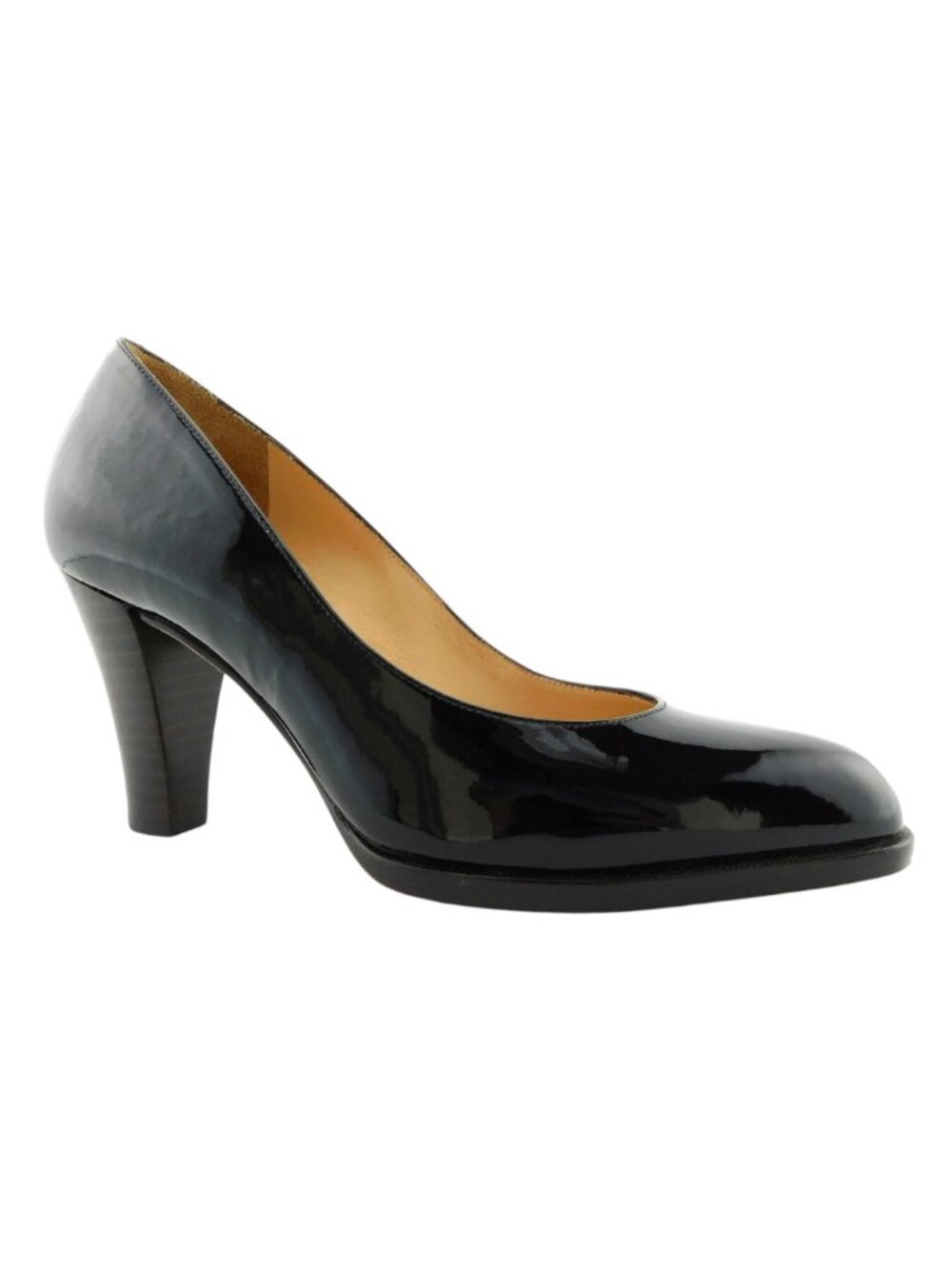 COLE HAAN Nike Air Dark Brown Patent Leather Heel Pumps 5.5